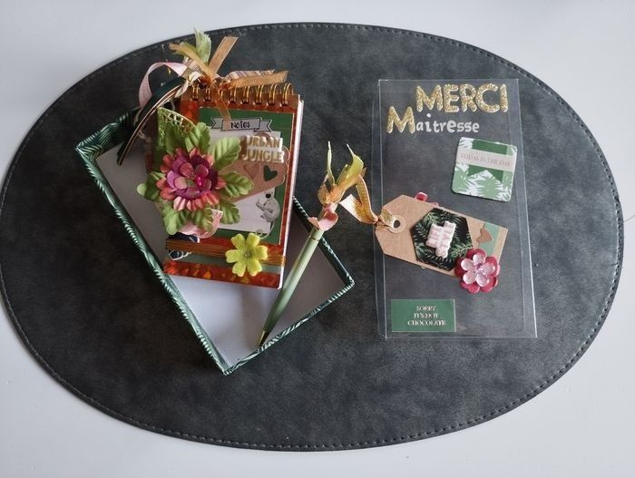 Coffret cadeau kit papeterie carnet de notes - photo numéro 4