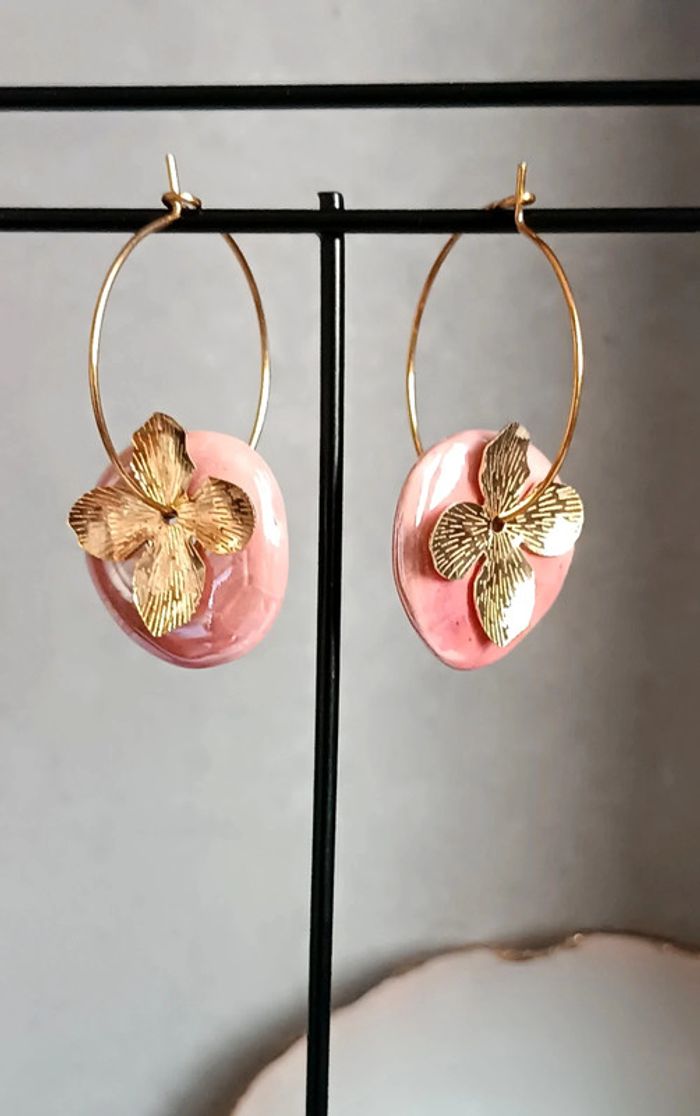 Jolies boucles en acier inoxydable - photo numéro 3