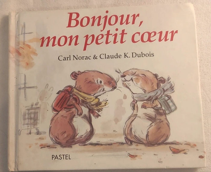 livre "bonjour mon petit coeur"