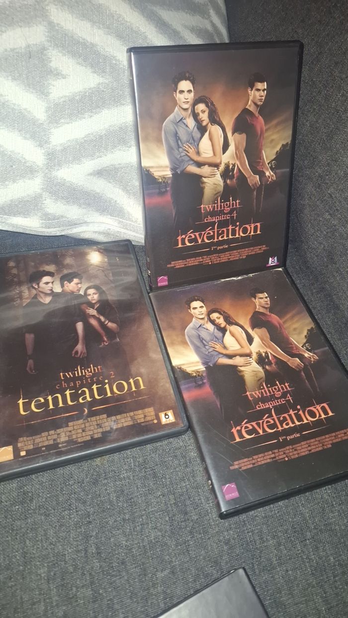 Lot dvd twilight - photo numéro 3