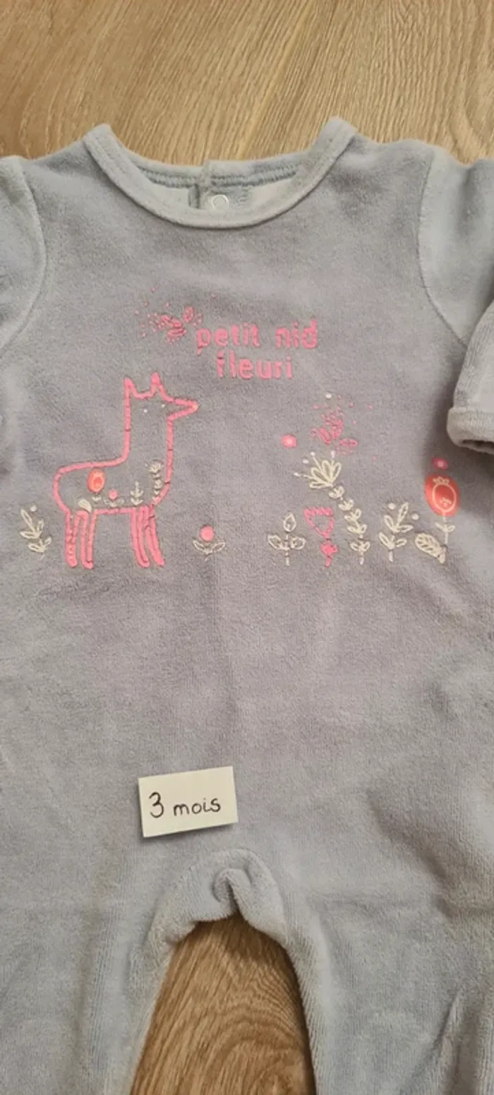 Pyjama velours - photo numéro 2