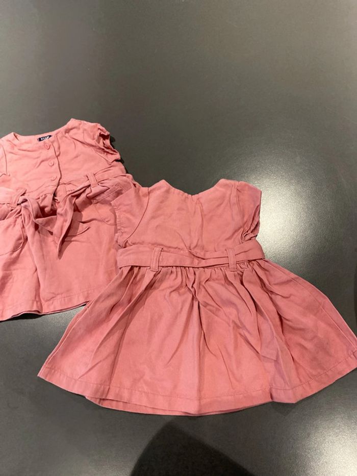 Lot de 2 robes 6 mois kiabi - photo numéro 3