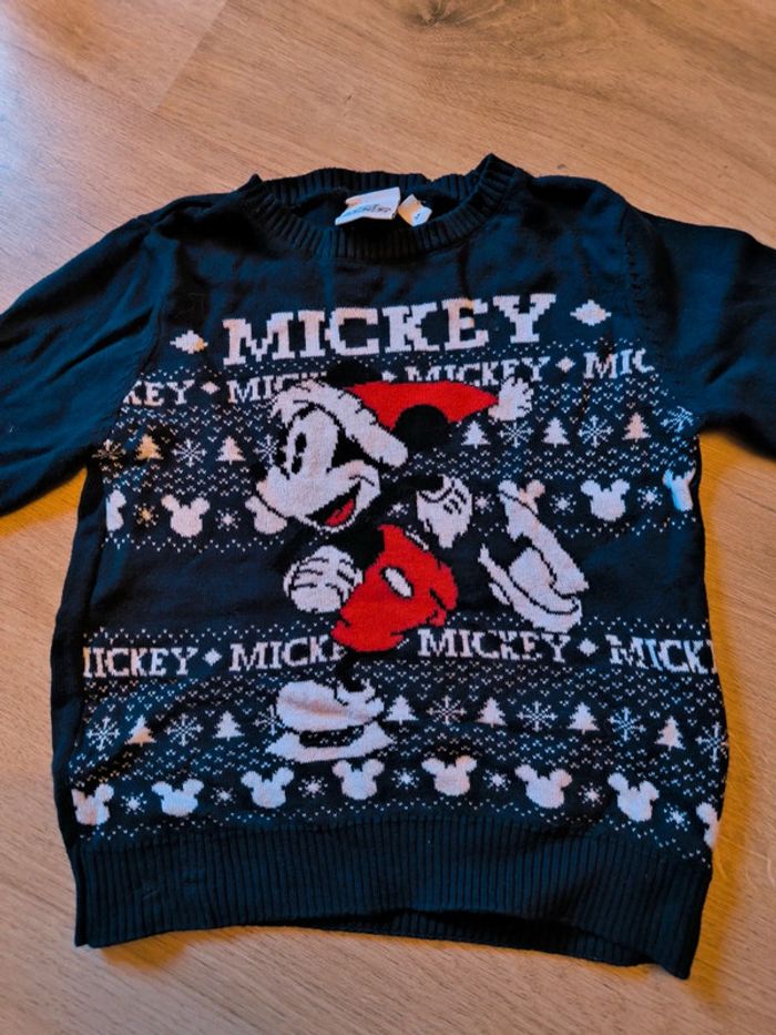 Pull de Noël Mickey 3ans