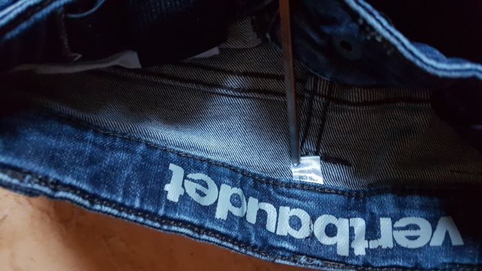 Jeans à pression fille 8 ans bleu Vert Baudet - photo numéro 3