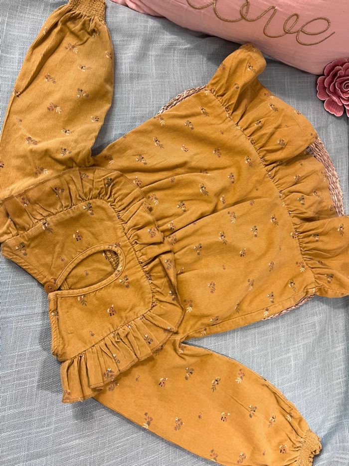 Robe velours taille 3 ans - photo numéro 5