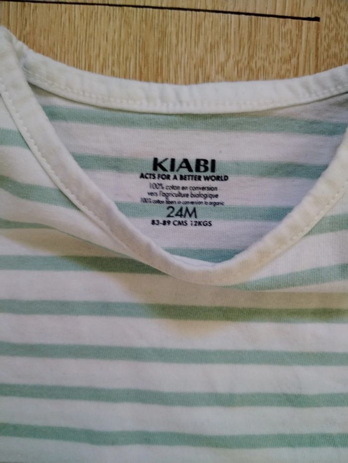T-shirt manches longues rayé 2 ans - photo numéro 2