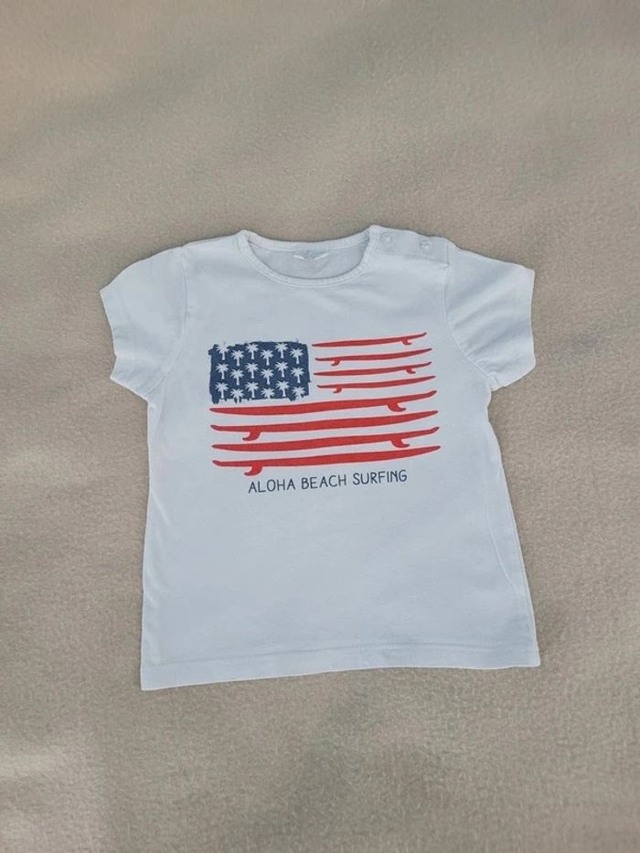 t-shirt manches courtes 18 mois