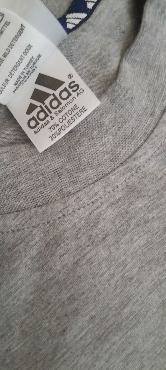 T-shirt Adidas gris homme - photo numéro 8