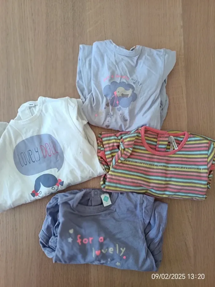 Lot de 4 pyjamas 18 mois