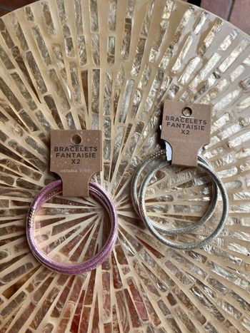 joncs doré et violet