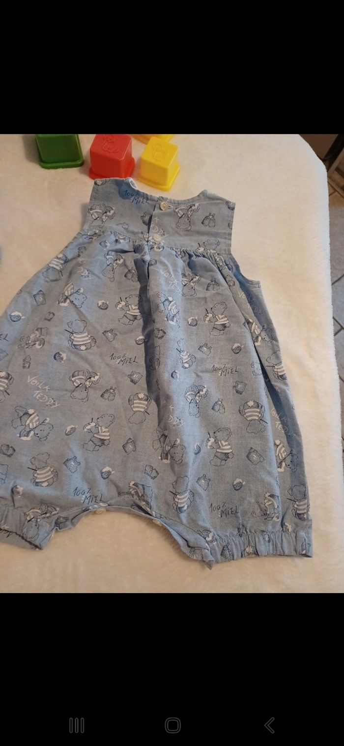 Combinaison d été bébé taille 9 mois - photo numéro 6