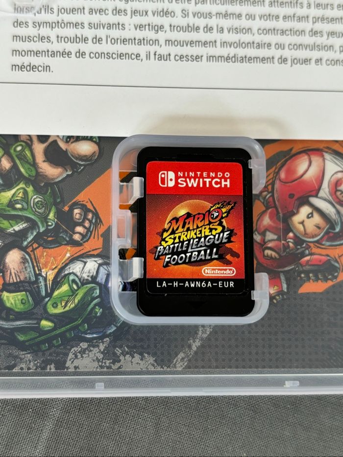 Jeu switch mario strickers battle league football - photo numéro 2