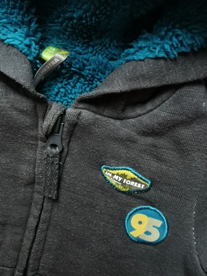 Gilet capuche polaire Orchestra 18 mois - photo numéro 3