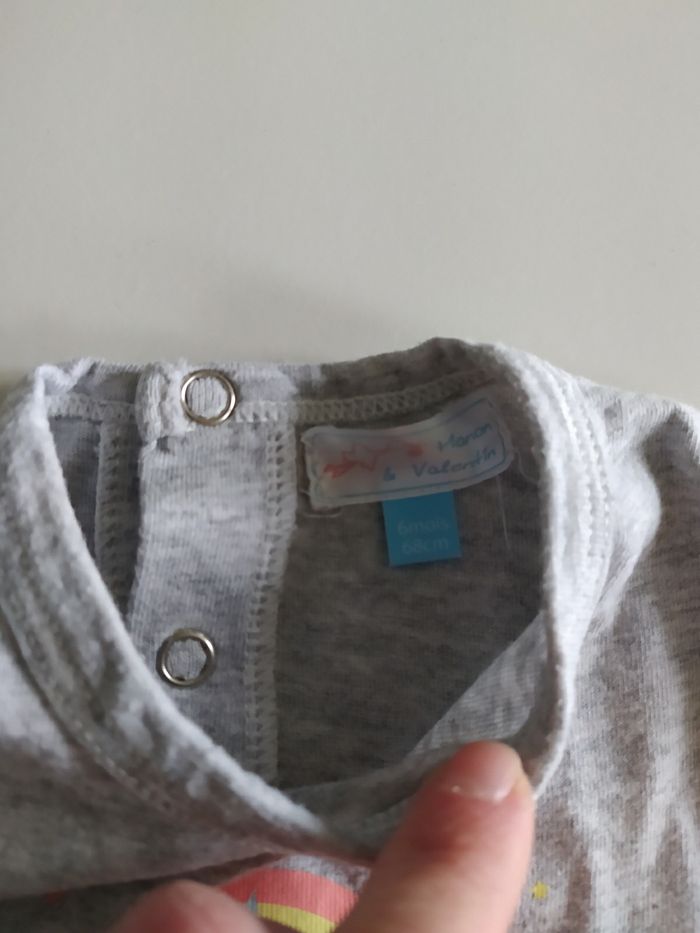 Pyjama léger fille 6 mois - photo numéro 2