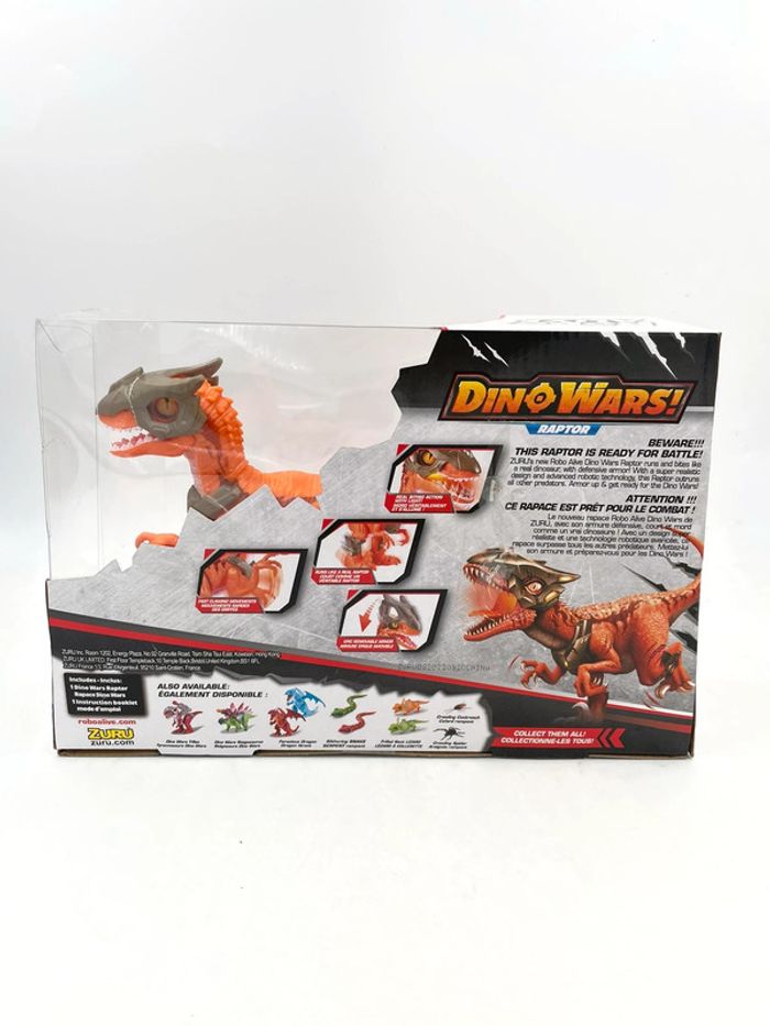 Robo Alive Zuru Dino Wars Raptor neuf - photo numéro 3