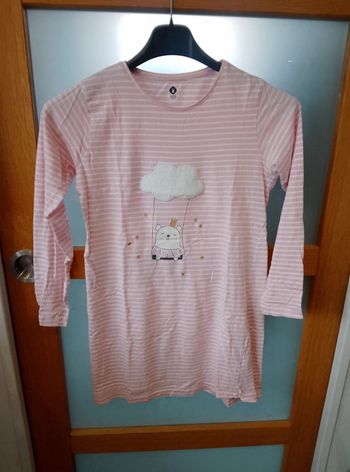 Pyjama une pièce - Chemise de nuit manches longues - Fille - 10/11/12 ans