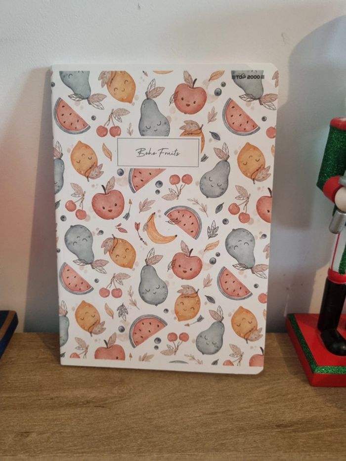 Carnet Boho fruits