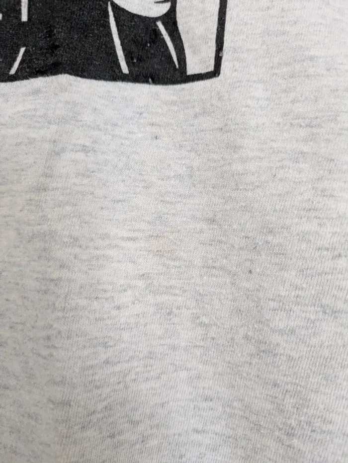 T-shirt Disney Mickey Mouse Gris - 5 Ans (110 cm) - Taché / Pour jouer - photo numéro 3