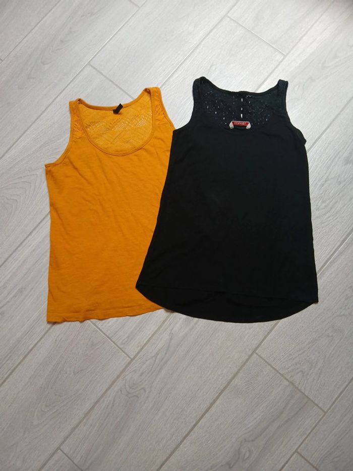 Lot de 2 débardeurs