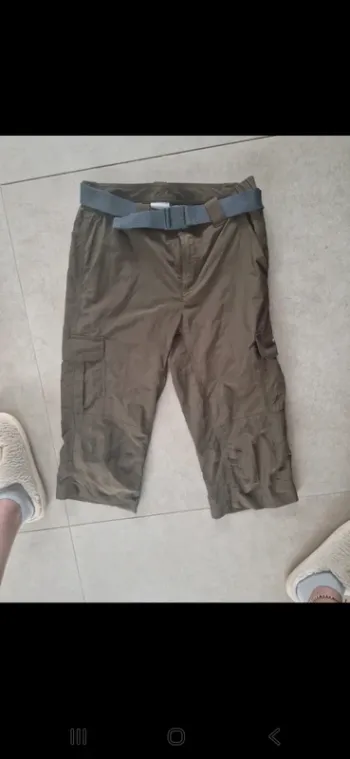 Short /pantacourt  cargo kaki Colombia vintage xxl