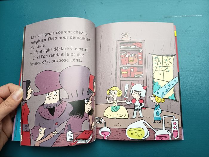 Livre roman enfant 1ères lectures, Le prince Cauchemar, Éditions Hatier Poche - photo numéro 2