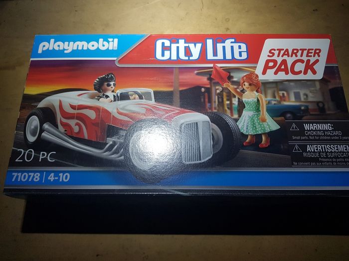 Voiture roadster playmobil