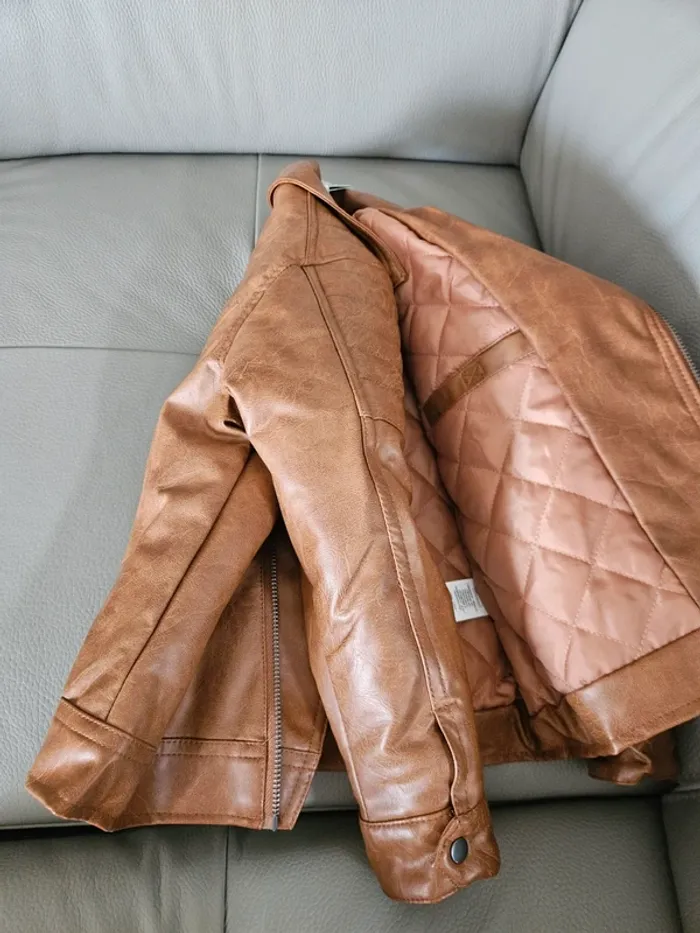 Manteau cuir - photo numéro 3