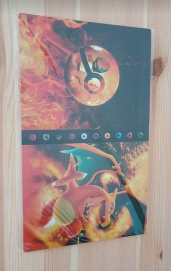 Cahier rangement carte pokémon Neuf