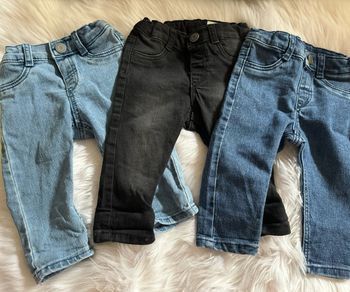 Lot jeans h&m 4/6 mois