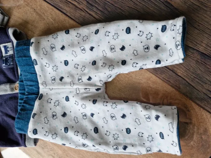 3 tenues mixtes 1 mois - photo numéro 3