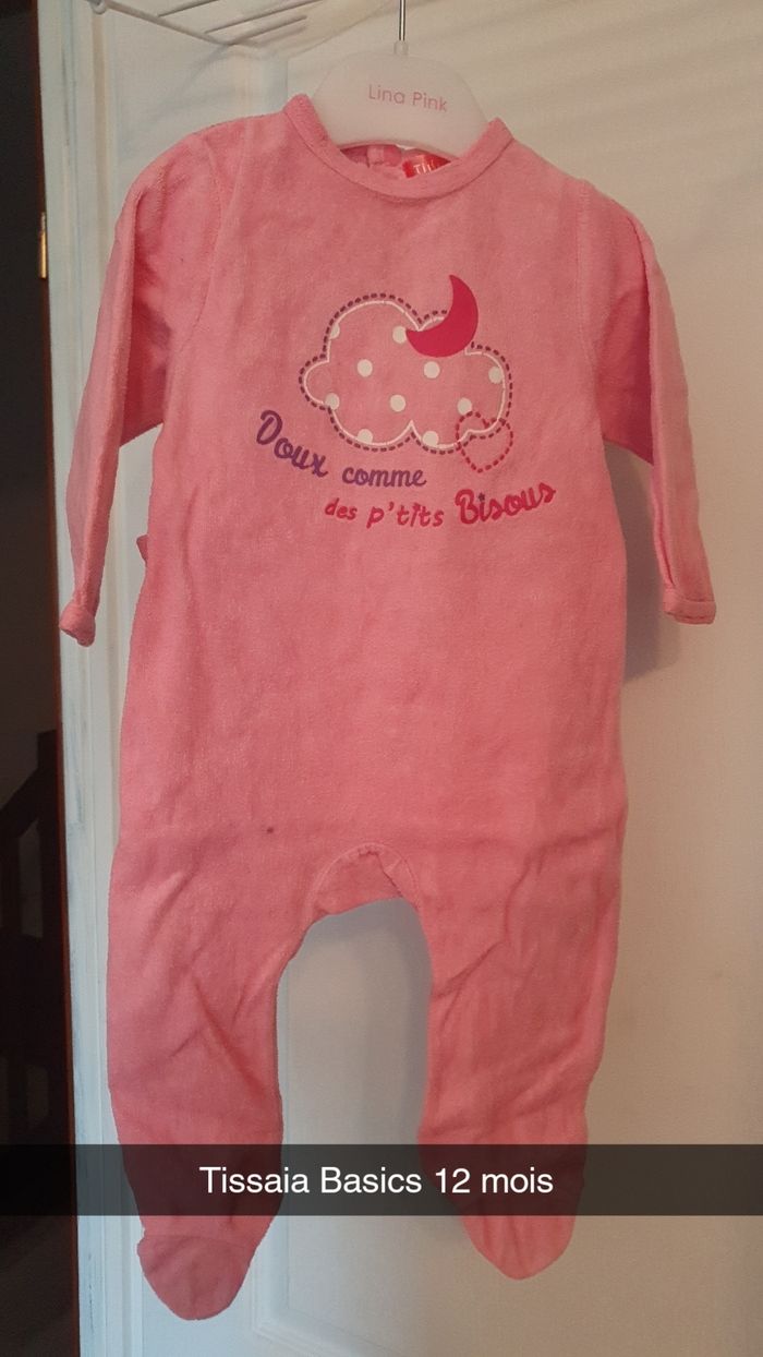 Pyjamas fille 9-12 mois - photo numéro 7