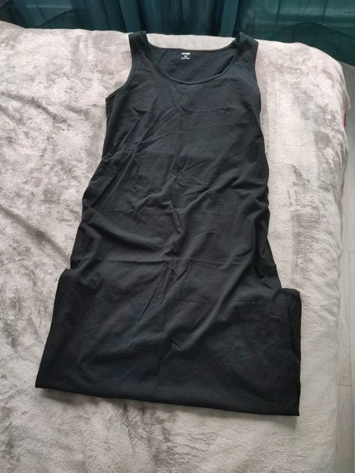 Robe légère noire de maternité longue kiabi taille M