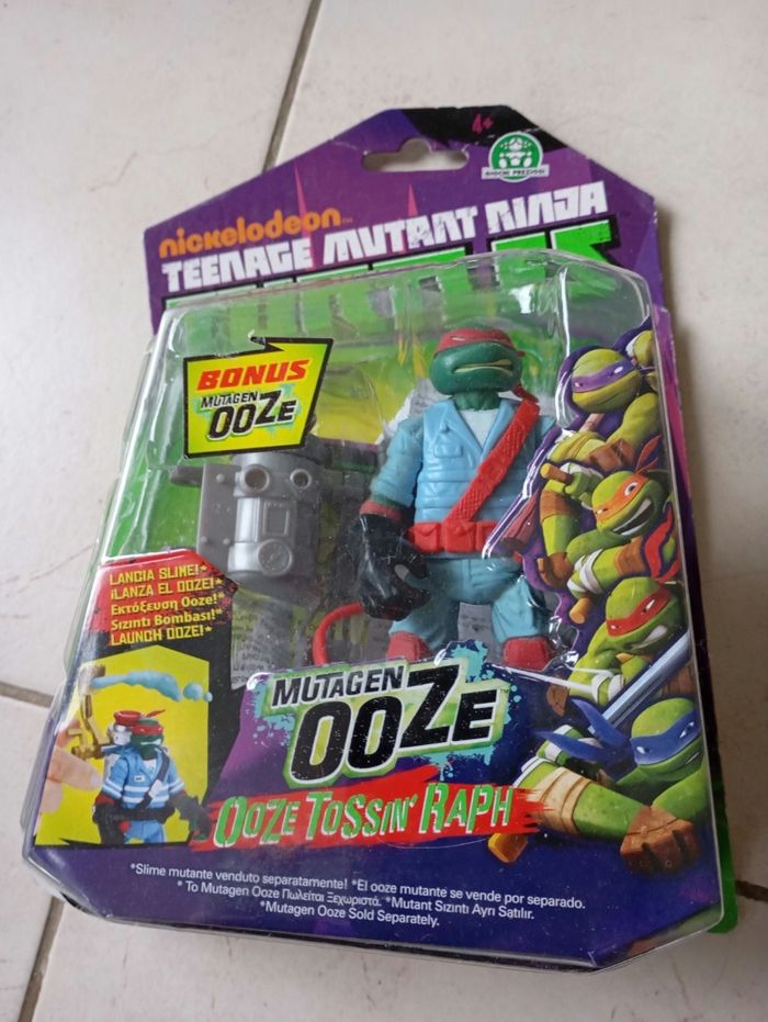 Tortue ninja mutante ooze Raphaël