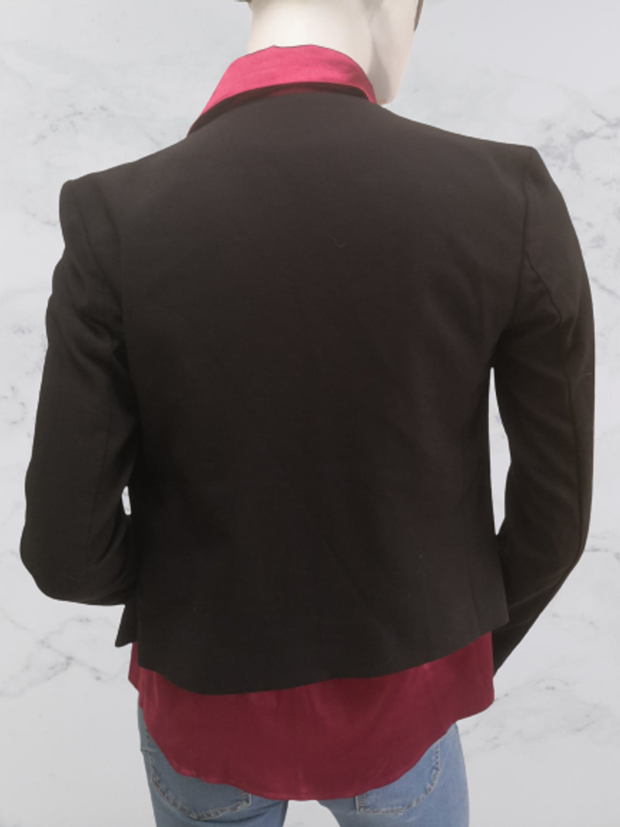 Blazer noir “H&M” chic et moderne Taille 36 - photo numéro 7