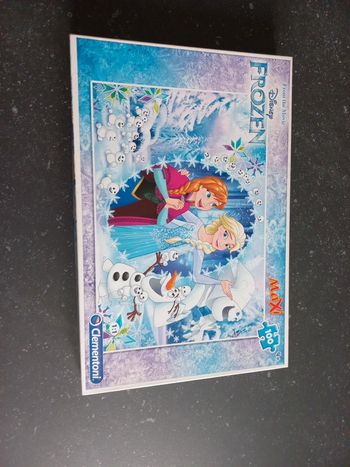 Puzzle disney frozen 100 pièces 4+