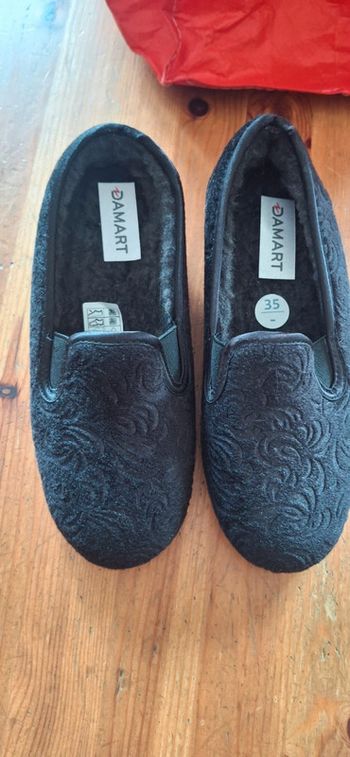 Chausson femme damart