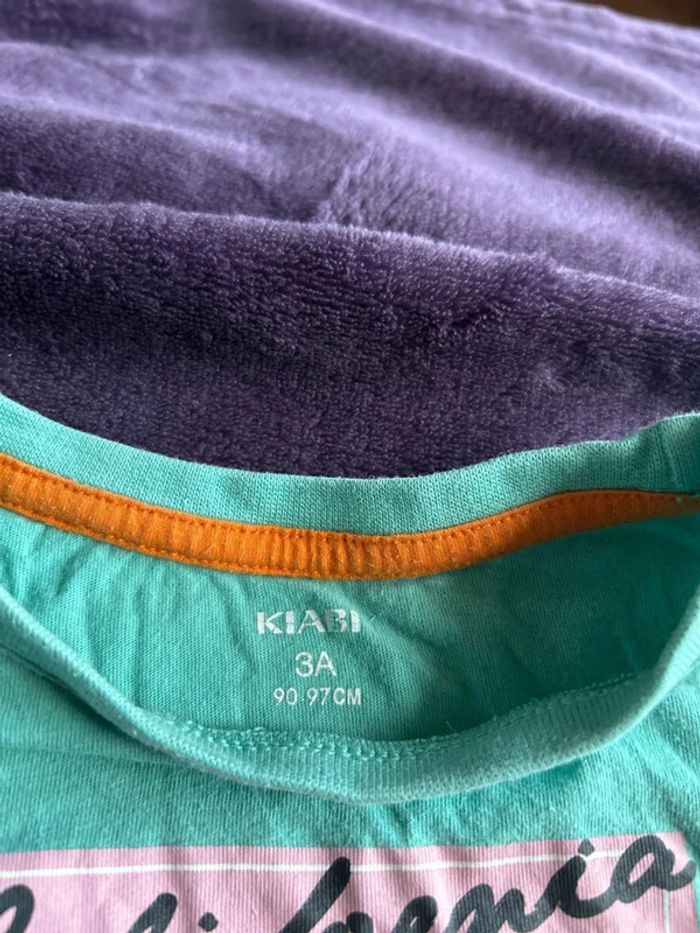 T-shirt maches courtes garcon thème Californie Los Angeles Kiabi taille 3 ans - photo numéro 4