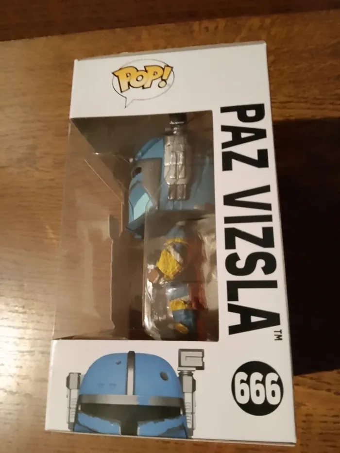 figurine funko pop 666 star wars paz vizsla neuf - photo numéro 2