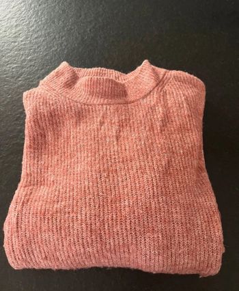 Pull avec laine rose Ms mode