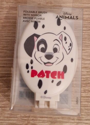 Brosse pliable avec miroir les 101 dalmatiens