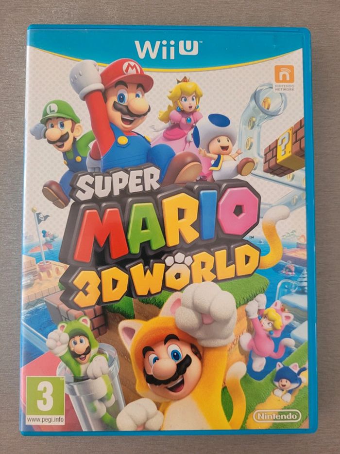 Jeux vidéo wii U super mario 3D world