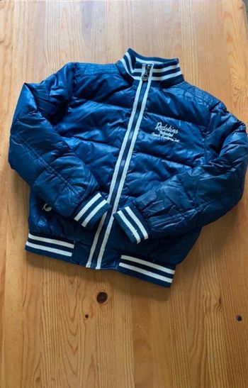 Blouson épais bleu marine