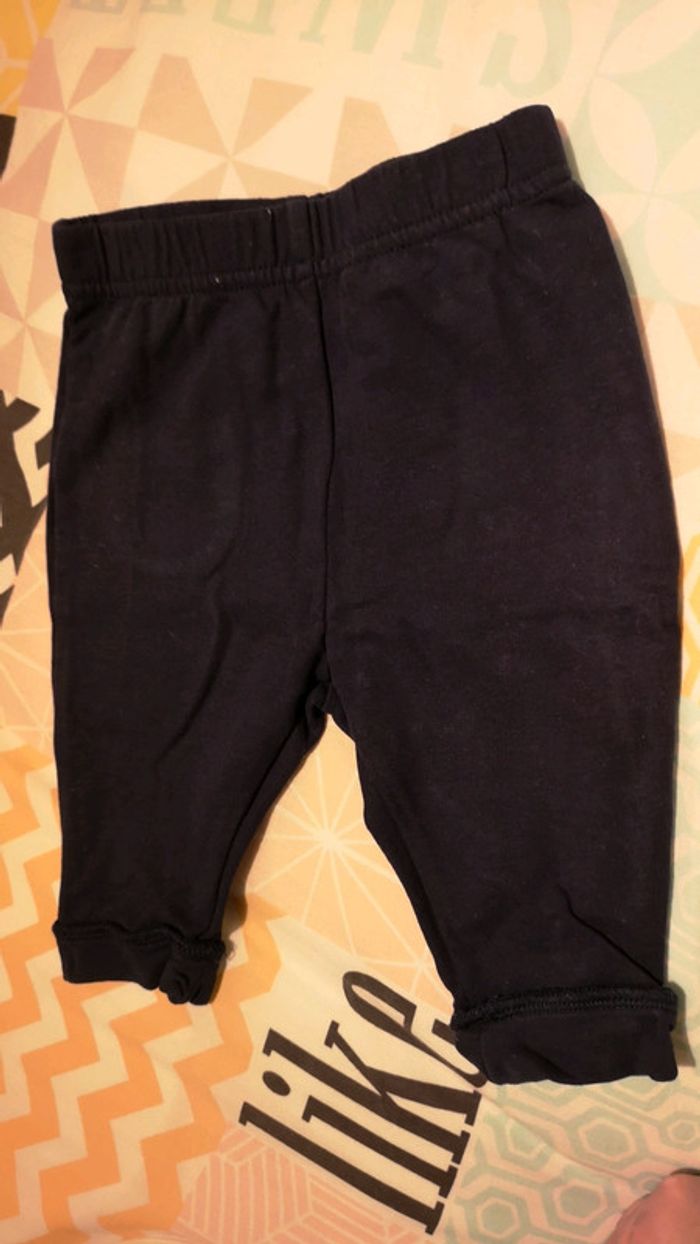 Pantalon matière molletonnée 1 mois