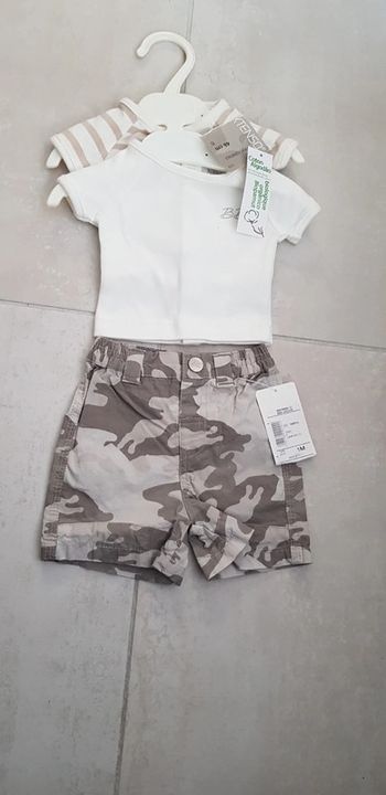 Ensemble short tee-shirt