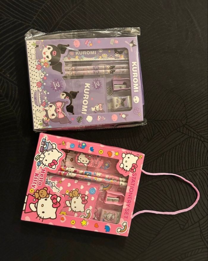 Mini Coffret Papeterie Hello Kitty & Kuromi - photo numéro 2