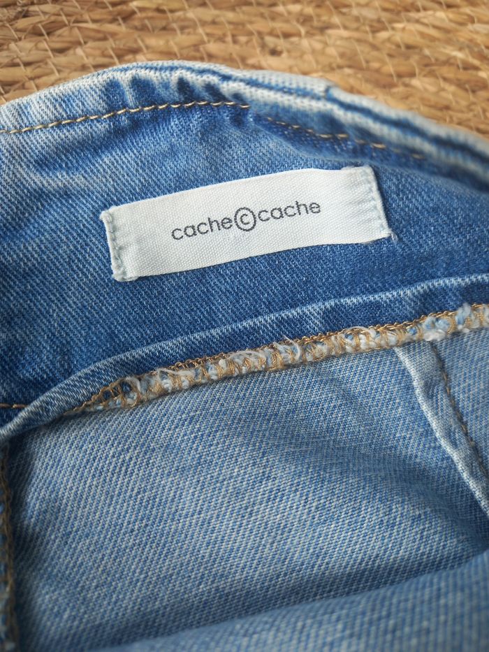 Jupe en jean - Cache Cache - Taille 36 - photo numéro 5