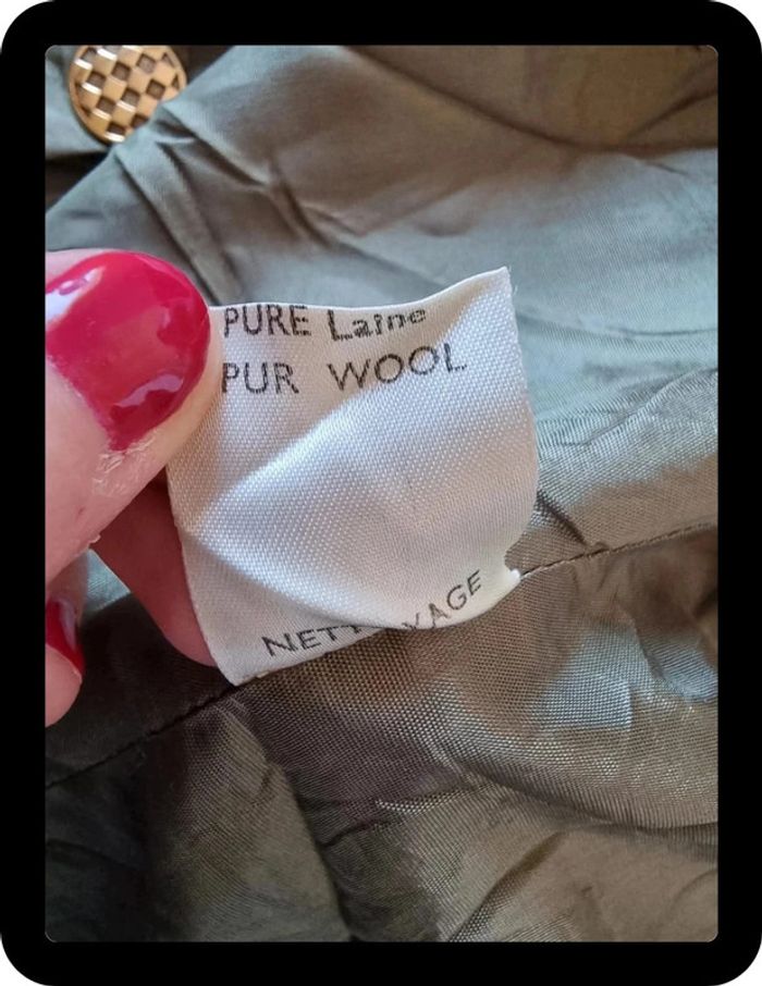 Veste vintage kaki - photo numéro 8