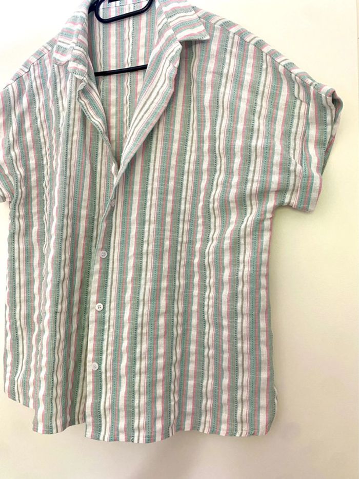 Chemise large manches courtes - photo numéro 2
