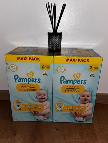 2 Pampers T2 Premium protection Maxi Pack