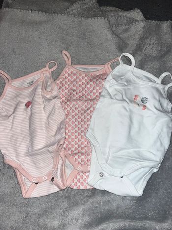 Lot body motifs poissons Obaibï 3M